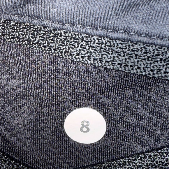 Lululemon Athletic Speed Up Shorts Lined Black Womens Size 8 - Picture 5 of 6